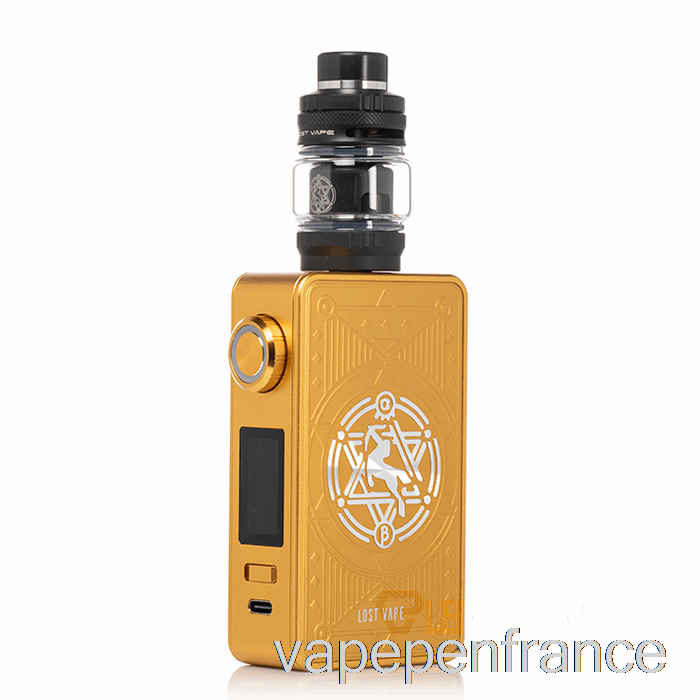 Kit De Démarrage Lost Vape Centaurus M200 Stylo Vape Golden Knight